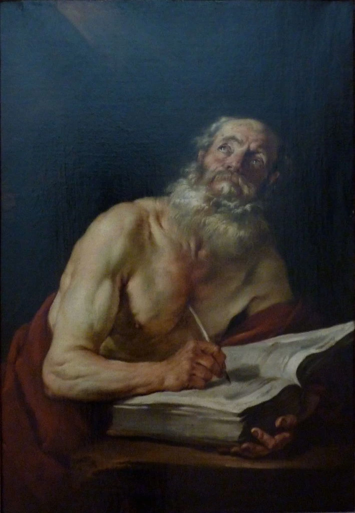 San Girolamo in meditazione - Museo di Grenoble